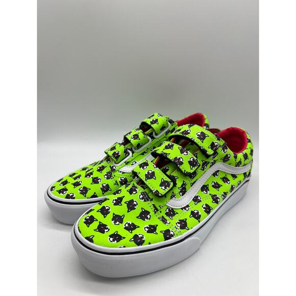 Vans Vault X Sarah Andelman Soko Old Skool Lime Green Size M8.5/W10 NEW - Picture 9 of 16